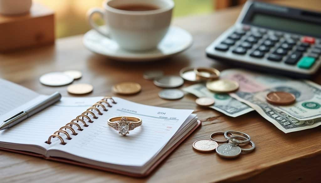 Bague de fiançailles : le budget et les repères