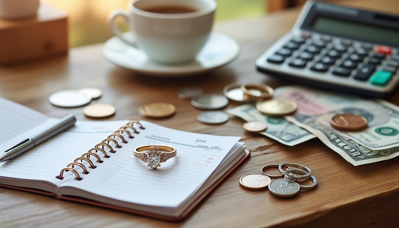 Bague de fiançailles : le budget et les repères