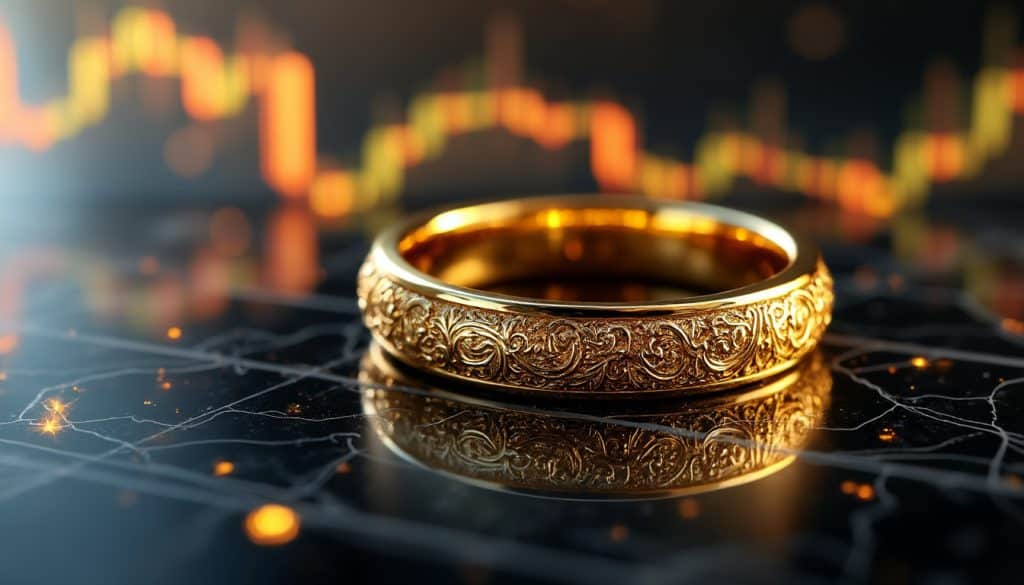 Cours de l&rsquo;or : comment il se répercute sur un bijou