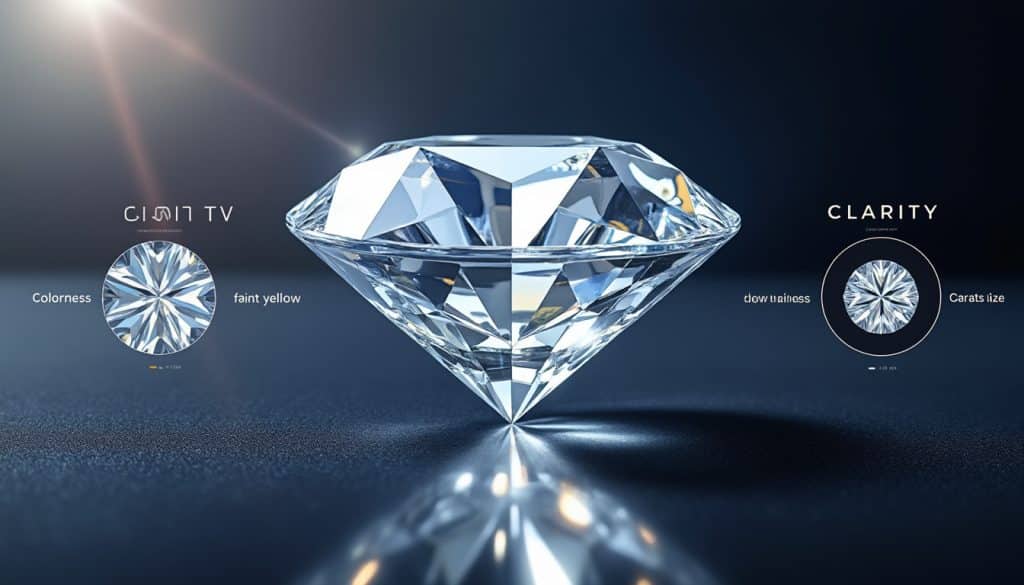 Diamant : les quatre C expliqués simplement