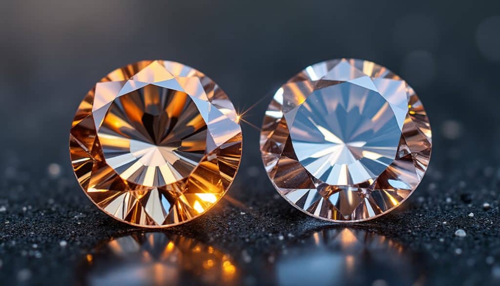 Moissanite et zircon : les alternatives et leurs limites