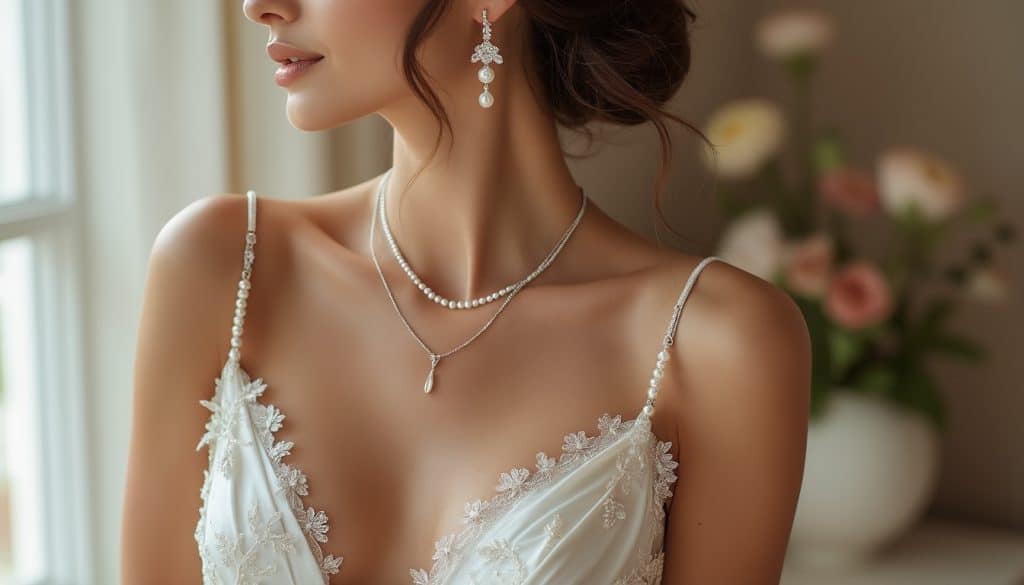 Bijou de mariée : accorder avec la robe