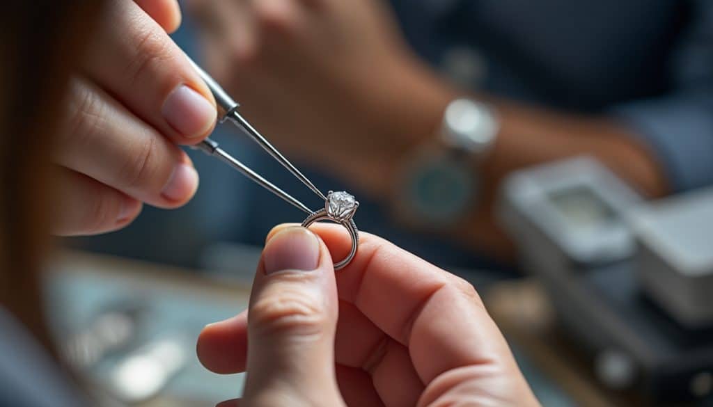 Contrôler les griffes d&rsquo;un solitaire : la fréquence