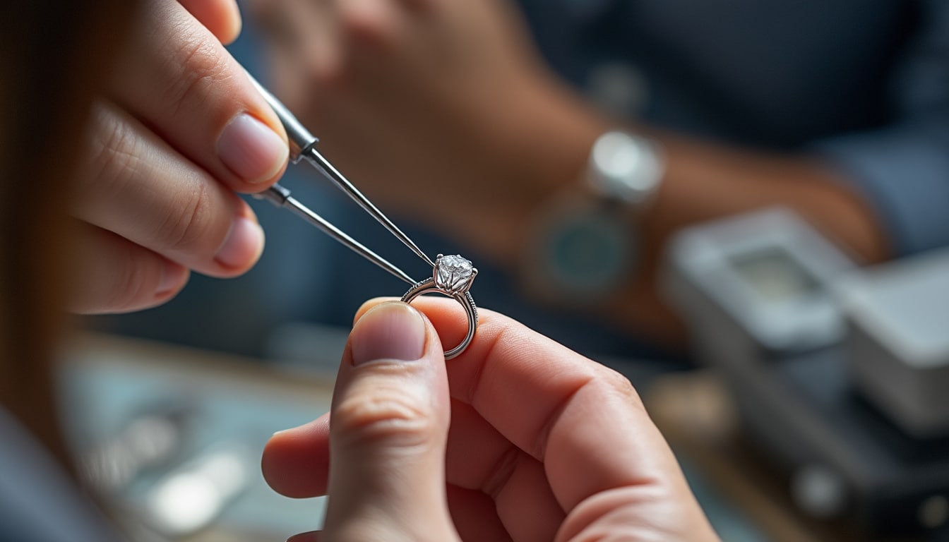 Contrôler les griffes d&rsquo;un solitaire : la fréquence