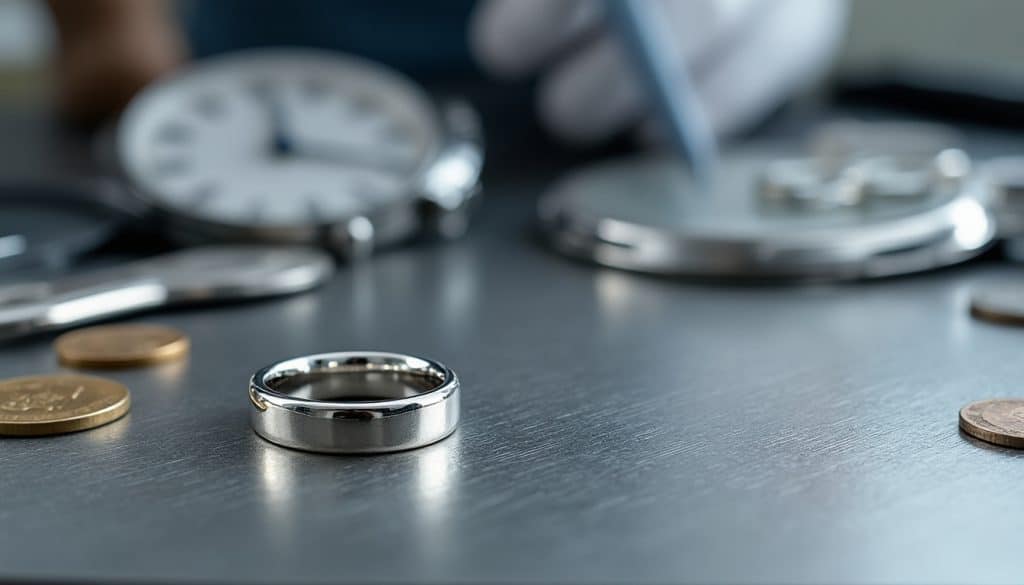 Rhodier à nouveau une bague : le coût et le délai
