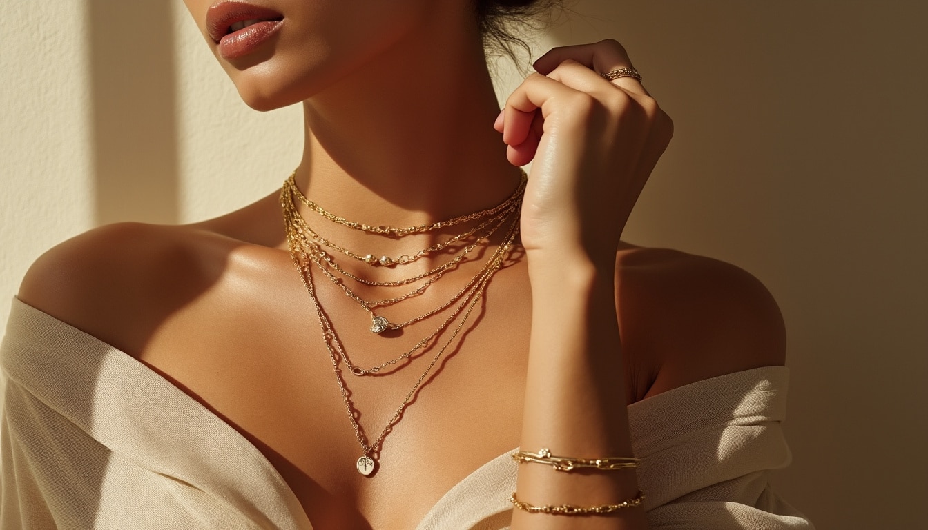 Superposer ses bijoux : les règles simples